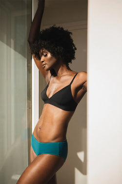 Shorty Héra Azul Pavo Real