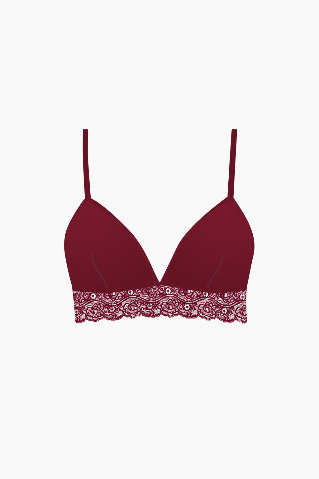 Anthéia Burgundy Bra