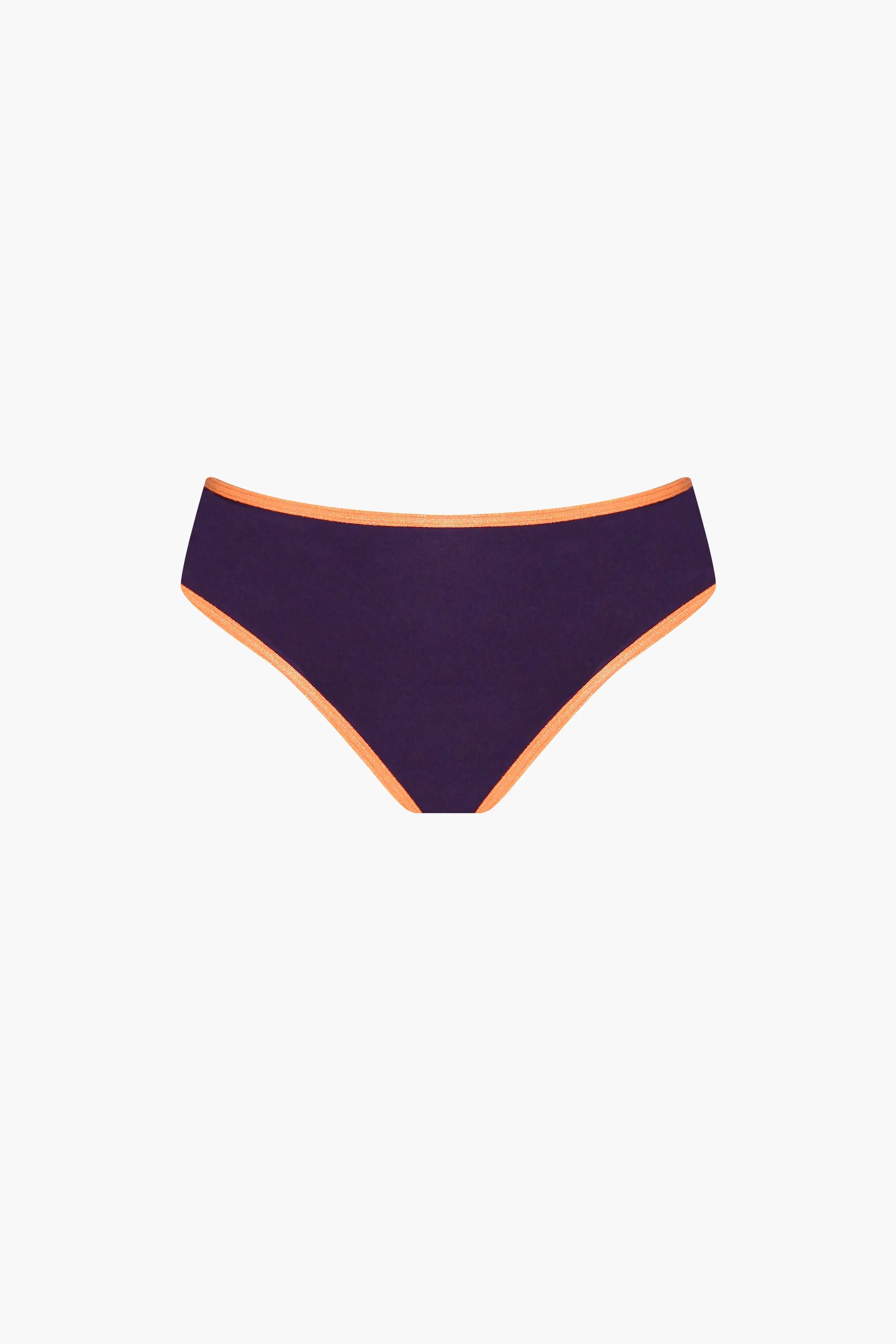 Nérée Prune Shiny Litchi Bikini Brief x Albertine