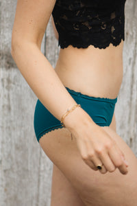 Shorty Callie Azul Pavo Real
