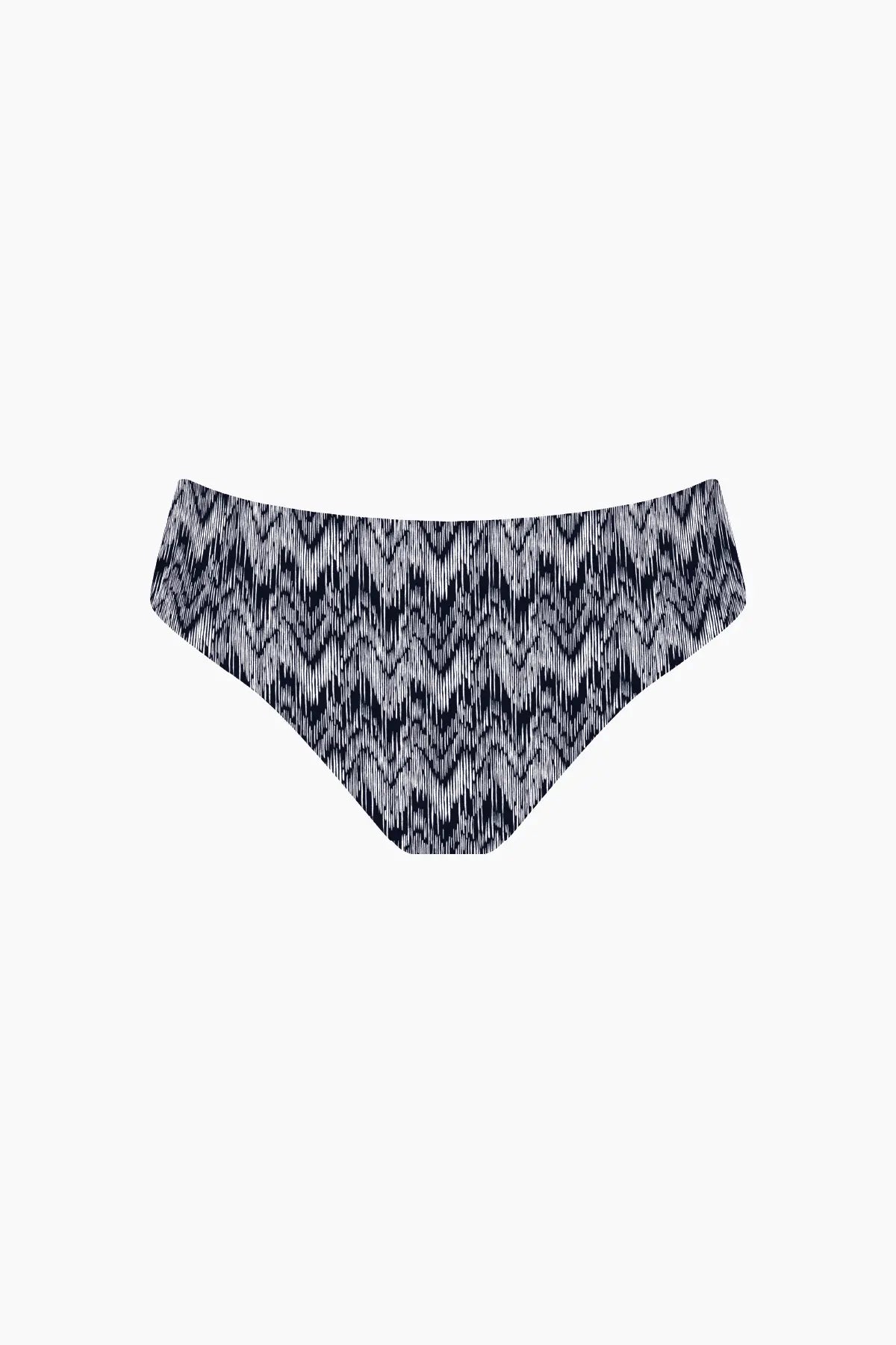 Nérée Black Ikat Bikini Brief