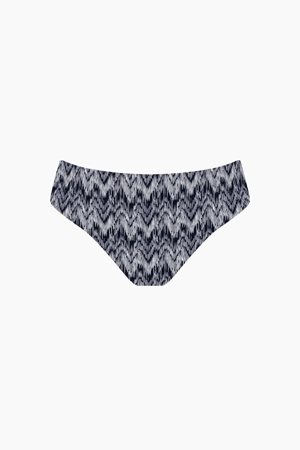 Nérée Black Ikat Bikini Brief