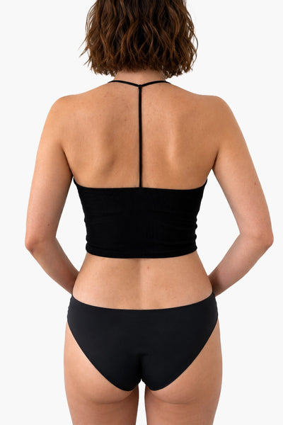 Le Bianca Bra Top Dos Signature Noir