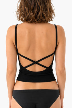 Le Brigitte Bra Top Dos Ballet Noir
