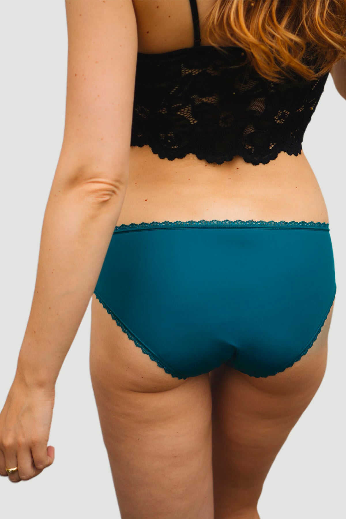 Shorty Callie Azul Pavo Real
